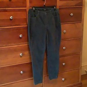 Talbots flawless 5 pocket green jeggings sz 8P